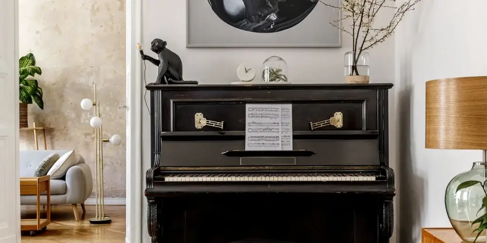 Piano in London home