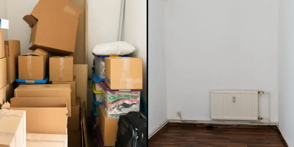 Home clearance before and after