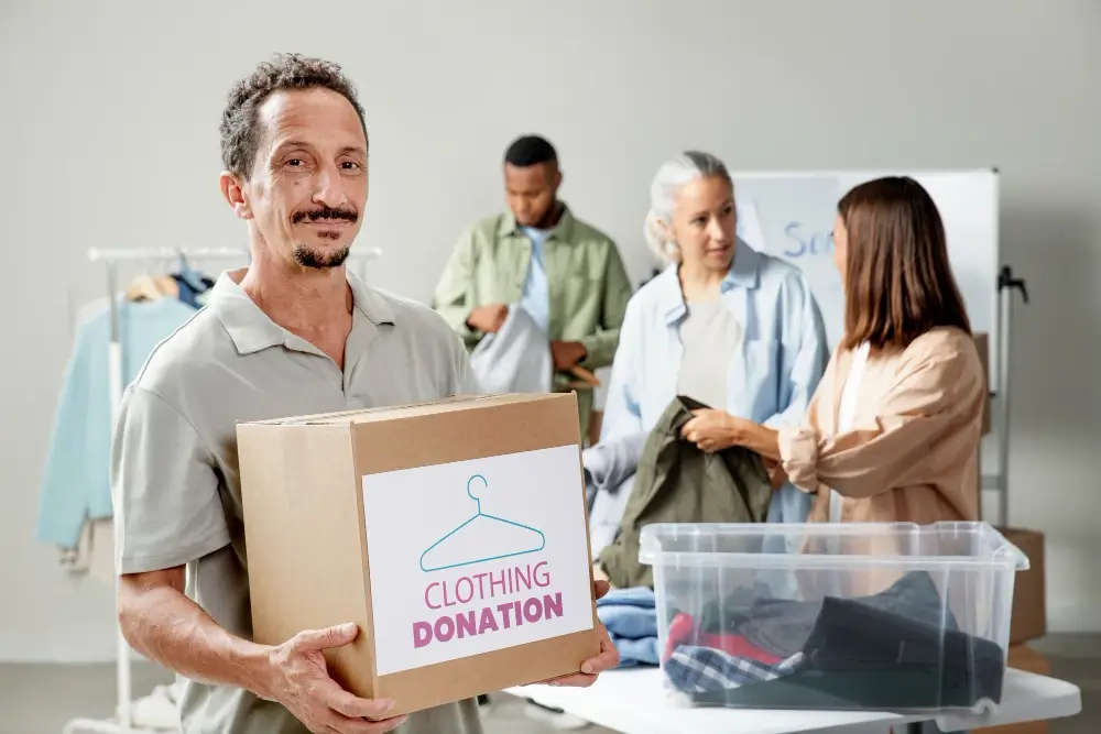 Moving home preparations donations